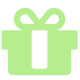 Gift Box icon designed by Dave Grandy from Flaticon