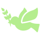 Peace Dove icon designed by Freepik from Flaticon