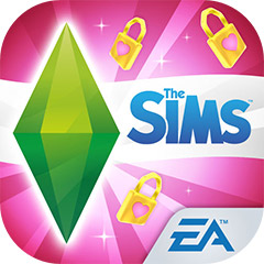『The Sims フリープレイ』アプリアイコン（フレンチロマンス・アップデート）©Electronic Arts Inc.