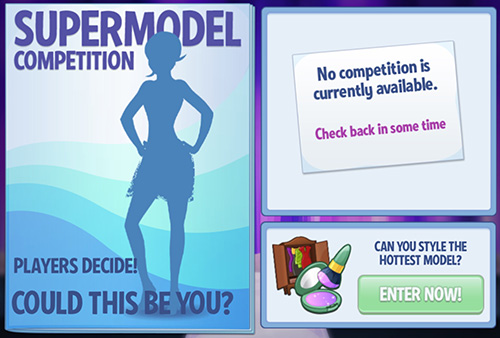 休業中の Supermodel Competition（Campus Life）
