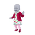 赤ちゃん用ベッドルームバンドル、幼児シム女子用そろいの服装２（The Sims フリープレイ）