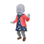 ２番目の赤ちゃん用ベッドルームバンドル、幼児シム女子用そろいの服装２（The Sims フリープレイ）